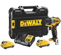 Visseuse XR 12V 2Ah Li-Ion Brushless DEWALT 15 Réglages de Couple - DCF601D2-QW