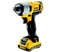 DeWalt DCF815D2-QW Visseuse à chocs, 10,8 V, Jaune/noir, 1/4"