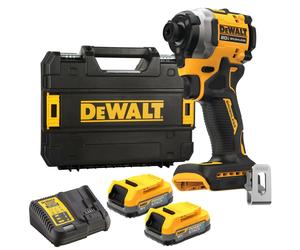 DeWALT DCF850E2T 18V Li-ion XR Accu Impact Visseuse À Choc Sans Fil (2x Batterie Powerstack) Dans Une Valise TSTAK