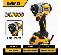 Dewalt DCF860 tournevis électrique sans fil sans brosse fonction d'impact batterie 20V 282N.m léger à 1kg outil électrique Pas de batterie