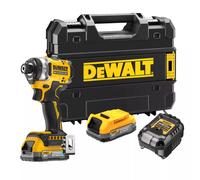 DeWALT DCF860E2T-QW Kit De Visseuse À Chocs Sans Fil 18 V Li-ion (2 Batteries De 2,0 Ah) Dans Un Coffret TSTAK - 282 Nm