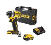 Dewalt DCF860P1T-QW Visseuse à chocs XR 282Nm 18V 1 x 5.0Ah batterie + chargeur en Coffret TSTAK