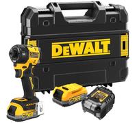 DeWALT DCF870E2T Clé a chocs sans fil (1/4"/56Nm) PowerStack (18V/2x1,7Ah) Tstak