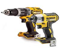 Dewalt DCF887 Lot de 2 visseuses à percussion sans balais 18 V avec perceuse combinée DCD796N