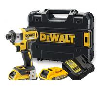 DeWALT DCF887D2 Visseuse a Chocs sans (1/4"/205Nm) XR (18V/2x2,0Ah) Tstak