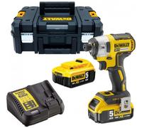 DeWALT DCF887P2-QW clé pneumatique 1/4" 3250 tr/min 205 N·m Noir, Jaune 18 V