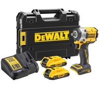 DeWALT DCF921D2T Visseuse a chocs 1/2" / 406 Nm, XR ( 18V/2x2,0Ah) Tstak