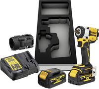 Boulonneuse à chocs DEWALT 1/2' XR - 18V 5.0 Ah - Mousse pour coffret - DCF921P2G-QW
