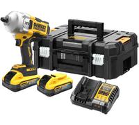 DeWALT DCF961H2T Visseuse a choc sans fil (1/2"/ 1496Nm) XR PowerStack (18V/2x5,0Ah) Tstak