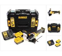 DeWalt DCG 406 M2 Meuleuse d'angle sans fil 18V 125mm Brushless + 2x batterie 4,0Ah + chargeur + TSTAK