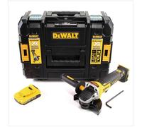 DeWalt DCG 406 NT Meuleuse d'angle sans fil 18V 125mm Brushless + 1x batterie 2,0Ah + TSTAK - sans chargeur