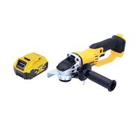 DeWalt DCG 412 - 18 V 125 mm XR Li-Ion Meuleuse sans fil + 1x Batterie DCB 184 18 V 5 Ah / 5000 mAh XR Li-Ion - Sans Chargeur
