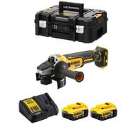 DeWalt Meuleuse angulaire DCG405P2 125 mm XR 18V 2x5,0Ah Tstak