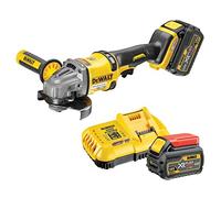 DeWalt DCG414T2-QW - Mini-Amoladora sin escobillas XR FLEXVOLT 54V Li-Ion 6Ah