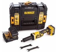 Meuleuse droite DEWALT DCG426P2 XR 18V (2 x 5Ah) Brushless en Coffret