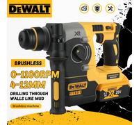 DEWALT DCH273 perceuse à percussion rotative 18 V/20 V MAX SDS sans brosse 1 pouce PLUS perceuse à percussion pour le travail du bois en forme de L (sans batterie) DCH273