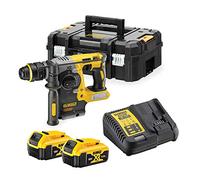 DeWalt DCH274P2T Perfo-burineur SDS-plus à batteries 18V Li-Ion + mandrin interchangeable set (2x batterie 5.0Ah accu) dans TSTAK - moteur sans charbon - 2,1J