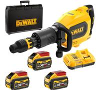 DeWALT DCH911X3-QW Marteau de démolition SDS-Max FlexVolt (27J/54V/3x9,0Ah) coffret