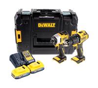DeWALT DCK2062E2T DCD709+DCF809 (18V/2x1,7Ah Powerstack) Tstak