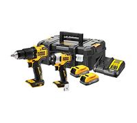 Pack 18 V Dewalt Powerstack (DCD709/DCF809) 2x1,7Ah en coffret T-STAK - DCK2062E2T