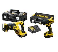 DEWALT Dck2068p2t Twin Combo Pack 18 V/5 A, Lot de 2)