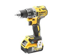 DeWalt DCK2080P2T-QW D25417KT-QS Perceuse visseuse à Percussion 18V/54 6Ah Li-ION 95Nm-DCD996T2, 460 W, 45 V, Noir/Jaune
