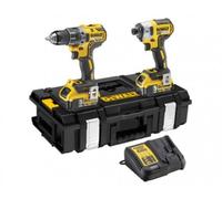 DeWALT DCK266P2-QW Comboset Perceuse a percussion DCD796 + DCF887 + (18V/2x5,0Ah)+valise