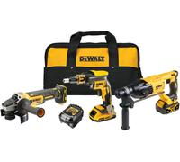 DeWalt Pack DCK308DM (DCF620/DCH133/DCG405) – 2 batteries 2,0/4,0 Ah 18V, chargeur, sac
