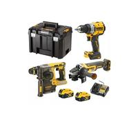 DEWALT DCK330P2T pack 3 outils DCD800 + DCG405 + DCH273 (2 x 5Ah)