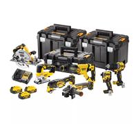 DeWALT DCK706P3T 18V Li-ion Batterie 7-pièces Combi Set (3x 5.0Ah Batterie) Dans TSTAK