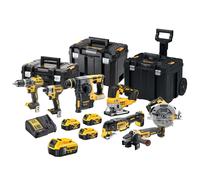 DeWALT DCK755P3T 18V Li-Ion Combi Set (3x5.0Ah Batterie) En TSTAK - 7-piece + 5Ah Batterie