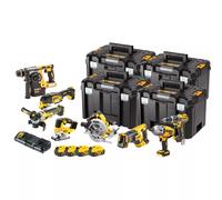 DeWALT DCK865P4T-QW 18V Li-ion XR Set Combinée 8 Pièces (4x 5.0Ah) Dans TSTAK