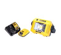DeWalt DCL 077 D1 Projecteur de travail LED sans fil 12 V 18 V 2000 lm IP54 + 1x batterie 2,0 Ah + chargeur