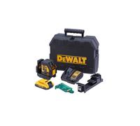 Laser croix compact DEWALT XR 18V faisceaux verts - 1 batteries 2.0 Ah - DCLE34021D1-QW