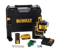 DEWALT Laser multilignes vert 3x360° 18V XR 1x2 Ah télécommandé - DCLE34035D1-QW