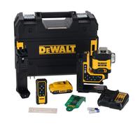 DeWALT DCLE34035D Laser Croisé Dans Un Coffret - Vert - 3 Lignes - 80 M - IP54