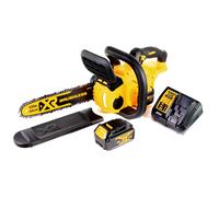 DeWalt DCM 565 M1 Tronçonneuse sans Fil 18V + 1x Batterie 4,0 Ah + Chargeur