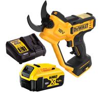 Dewalt - Sécateur 18v Dcmpp568n-xj + 1 Batterie 18v 5 Ah + Chargeur Dcb1104-qw Dewalt