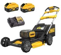 DeWalt Tondeuse autopropulsée sans fil DCMWSP156W2-QW – 18V, 2 batteries, 8Ah