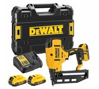 Dewalt DCN662D2-QW Finisseuse sans balais 16GA XR 18V 2 x 2.0Ah Batterie, Chargeur avec coffret