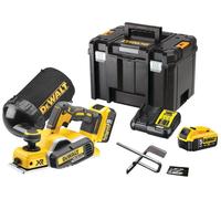 DeWalt Rabot DCP580P2 82 mm XR 18V (2x5,0Ah) Tstak VI