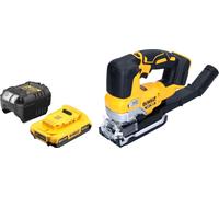 DeWalt DCS 334 D1 Scie sauteuse sans fil 18 V Brushless + 1x batterie 2,0 Ah + chargeur