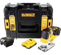 DeWalt DCS 334 D1T Scie sauteuse oscillante sans fil 18V Brushless + 1x batterie 2,0 Ah + chargeur + TSTAK