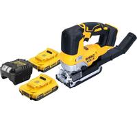 DeWalt DCS 334 D2 Scie sauteuse oscillante sans fil 18 V Brushless + 2x batterie 2,0 Ah + chargeur