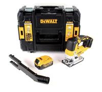 DeWalt DCS 334 NT Scie sauteuse pendulaire sans fil Brushless 18V + 1x Batterie 4,0Ah + Coffret de transport - sans chargeur