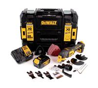 DeWalt DCS 356 M1 Outil oscillant multi-cutter sans fil 18V brushless + 35 pièces. Accessoires + 1x Batterie rechargeable 4.0Ah + Chargeur + Coffret de transport