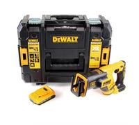 DeWalt DCS 367 NT 18V Brushless Scie sabre sans fil + Coffret de transport TSTAK + 1x Batterie 2,0 Ah - sans Chargeur