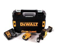 DeWalt DCS 369 P1 Scie sabre sans fil 18 V + 1x batterie 5,0 Ah + chargeur + TSTAK