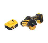 DeWalt DCS 438 N Scie multifonction sans fil 18 V 76 mm Brushless + 1 batterie 5,0 Ah - sans chargeur