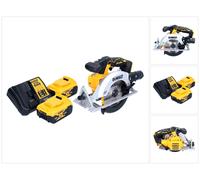 DeWalt DCS 565 P2 Scie circulaire 18 V 165 mm Brushless + 2x batterie 5,0 Ah + chargeur